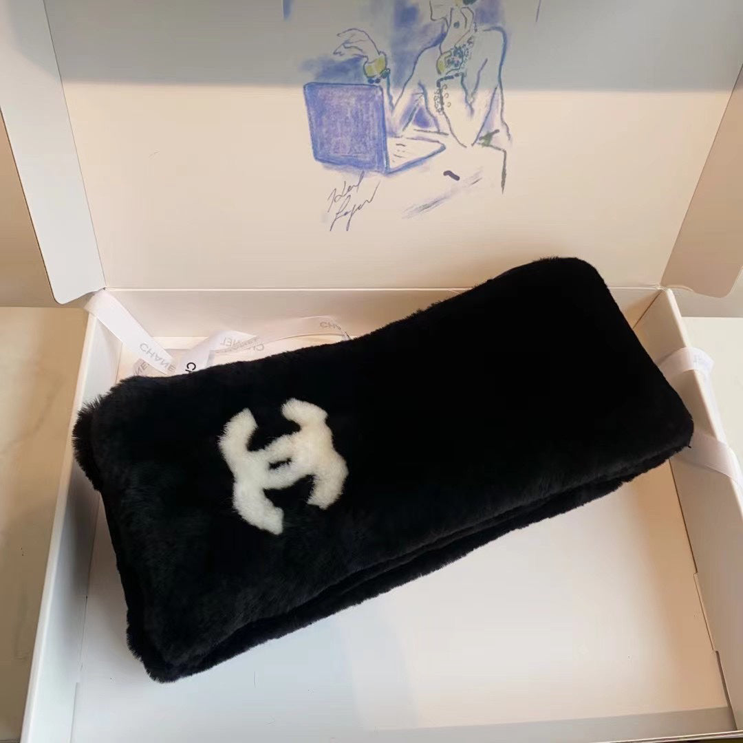 Chanel Logo Detail Scarf - 962272267 - Photo 3