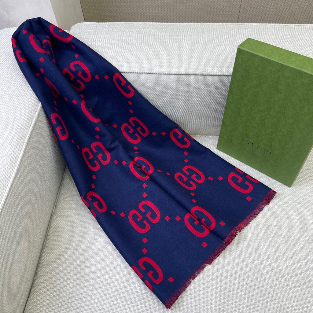 Gucci Jacquard Scarf - 981253170 - Photo 3