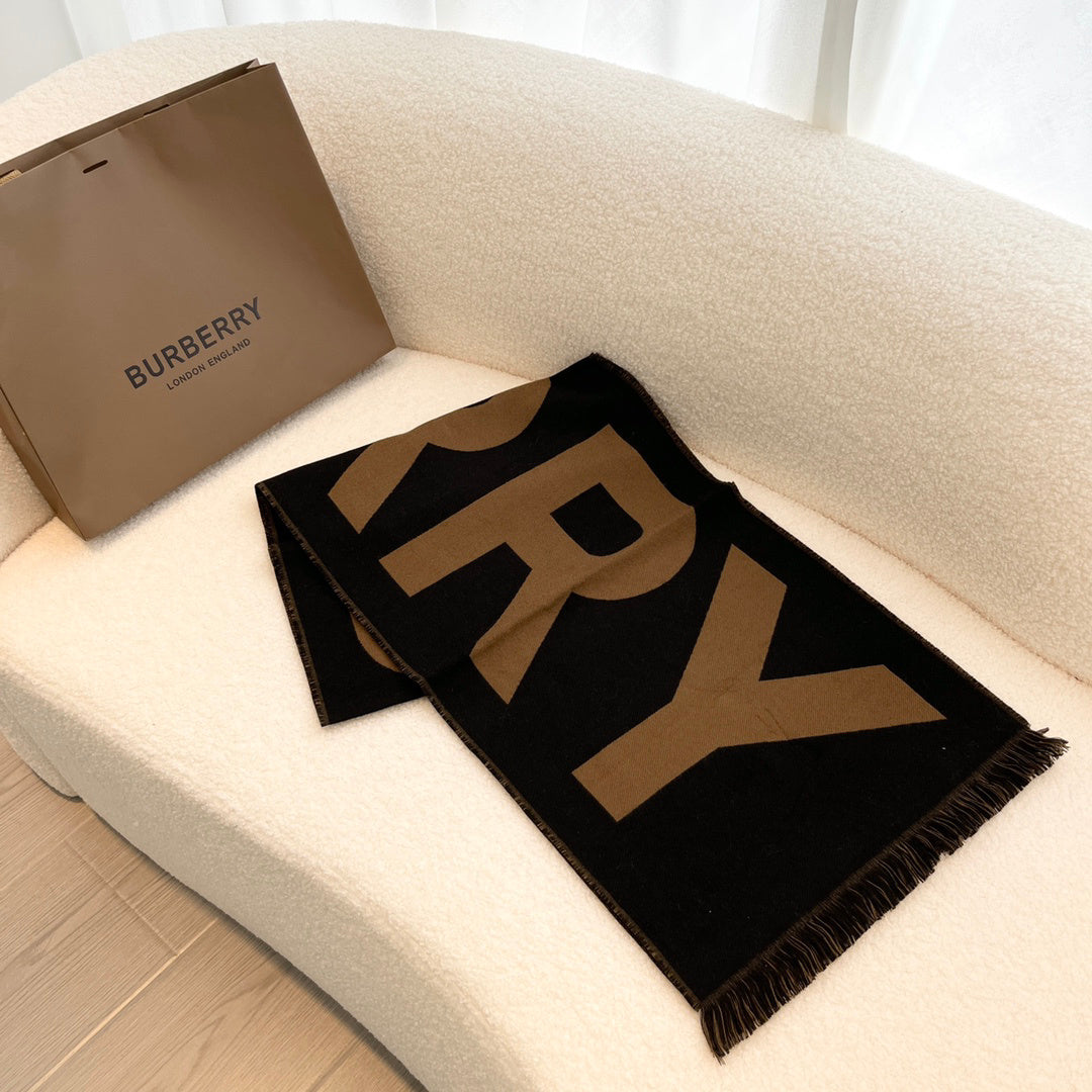 Burberry Logo Detail Scarf - 975220361 - Photo 3