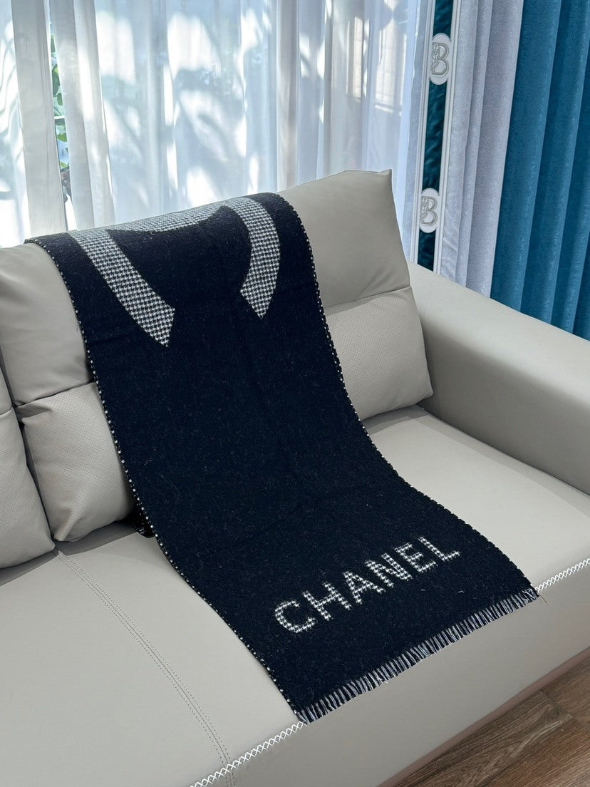 Chanel Jacquard Colorblock Scarf - 944928402 - Photo 3