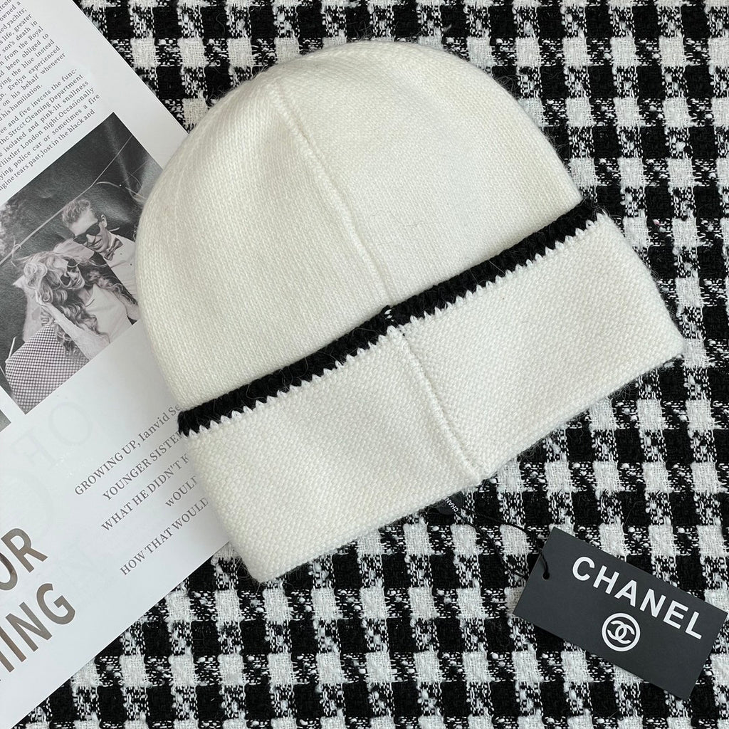 Chanel Knit Beanie - 975370152 - Photo 3