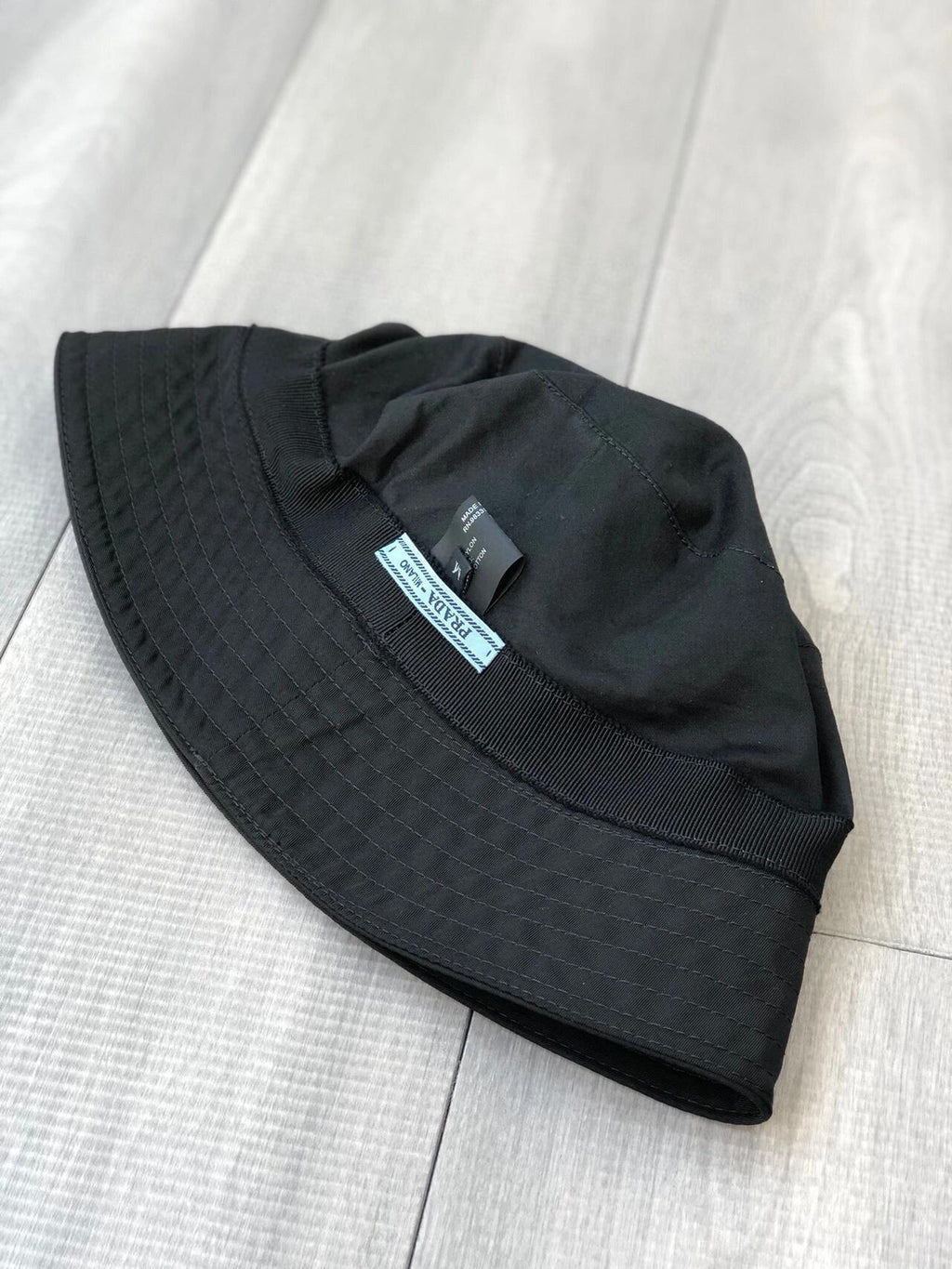 Prada Embroidered Bucket Hat - 1013292843 - Photo 3