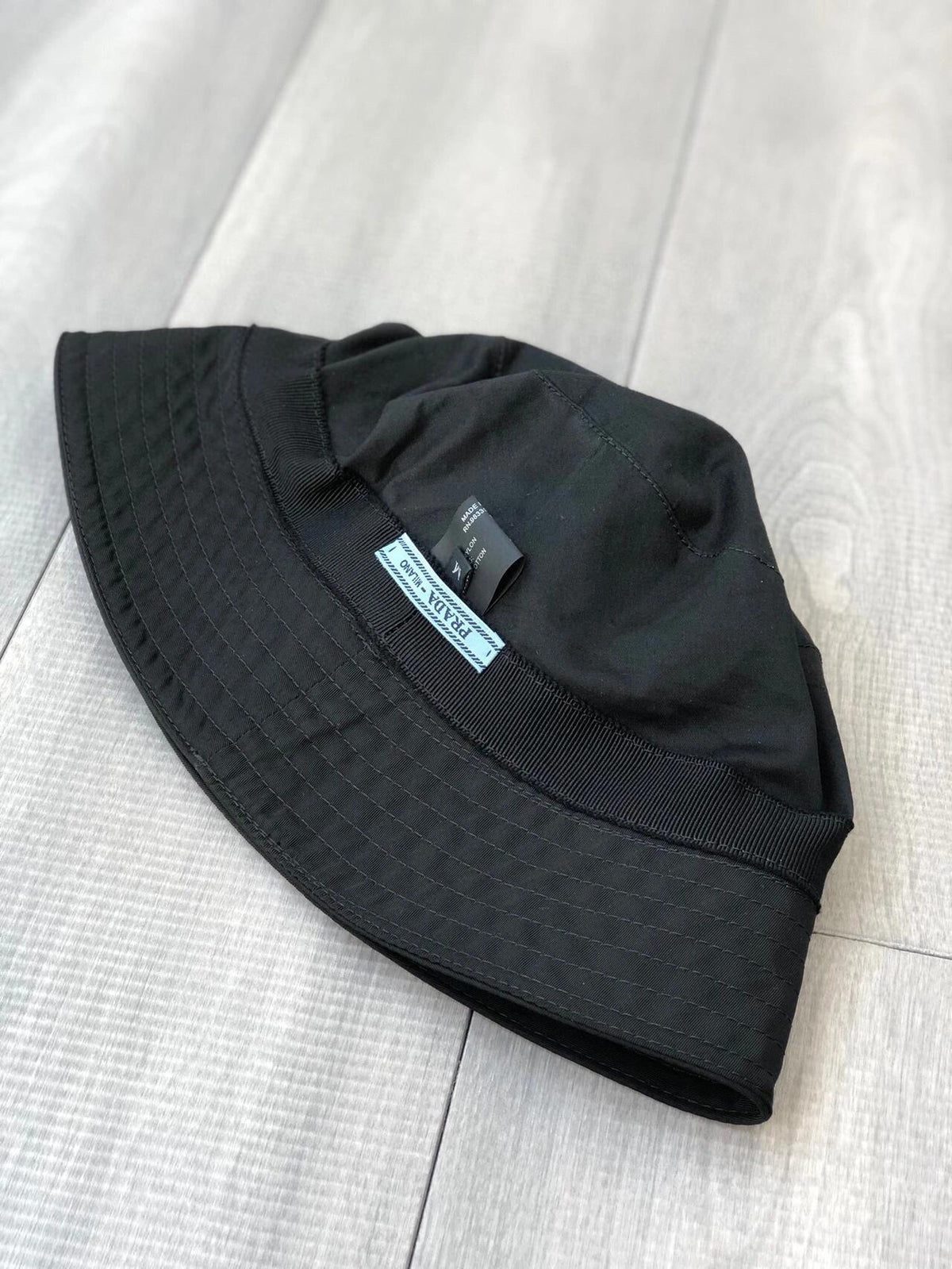Prada Embroidered Bucket Hat - 1013292843 - Photo 3