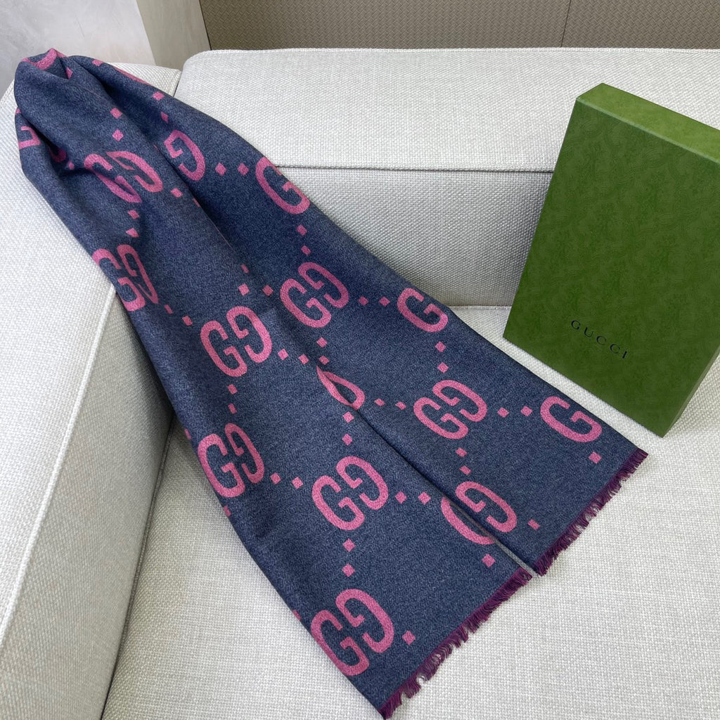 Gucci Jacquard Scarf - 981253139 - Photo 3