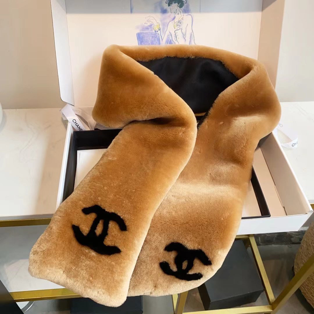 Chanel Logo Detail Scarf - 962272290 - Photo 3