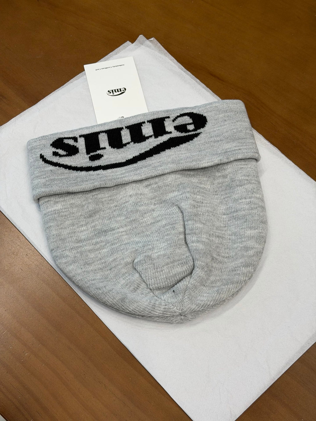 EMIS Jacquard Logo Detail Beanie - 1245543724 - Photo 3