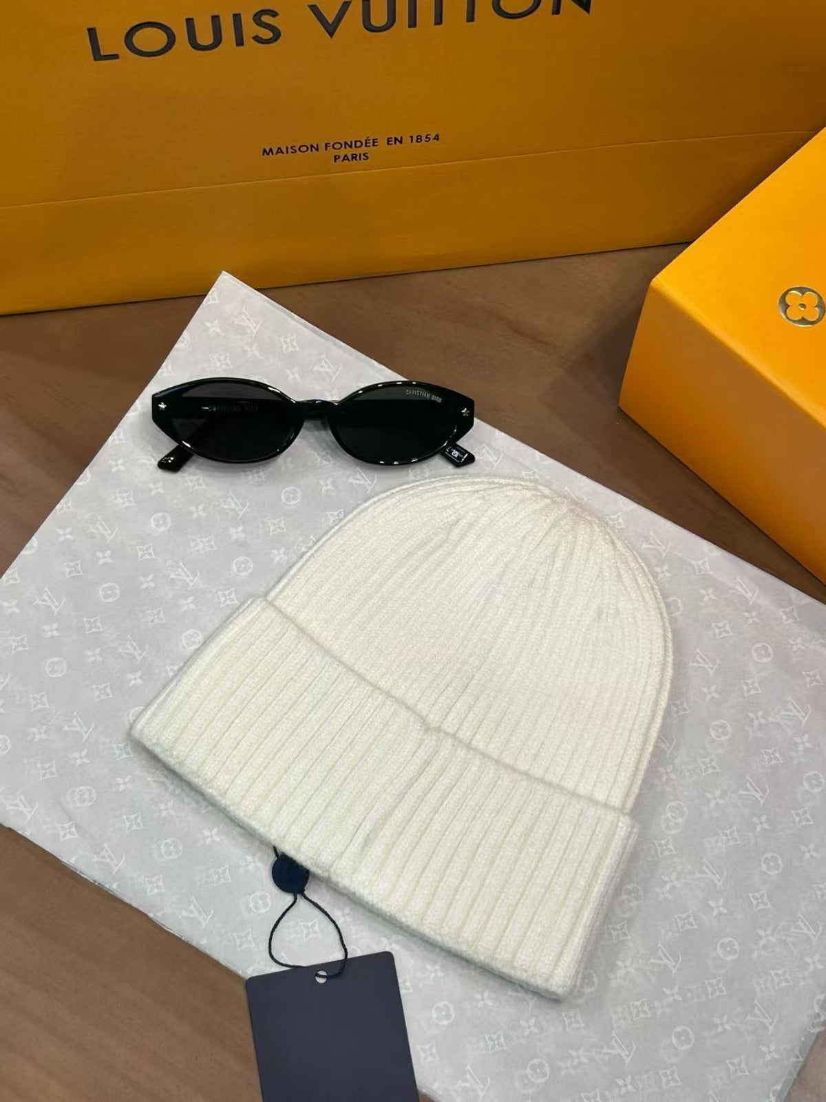 Louis Vuitton Embroidered Knit Beanie - 1149273398 - Photo 3