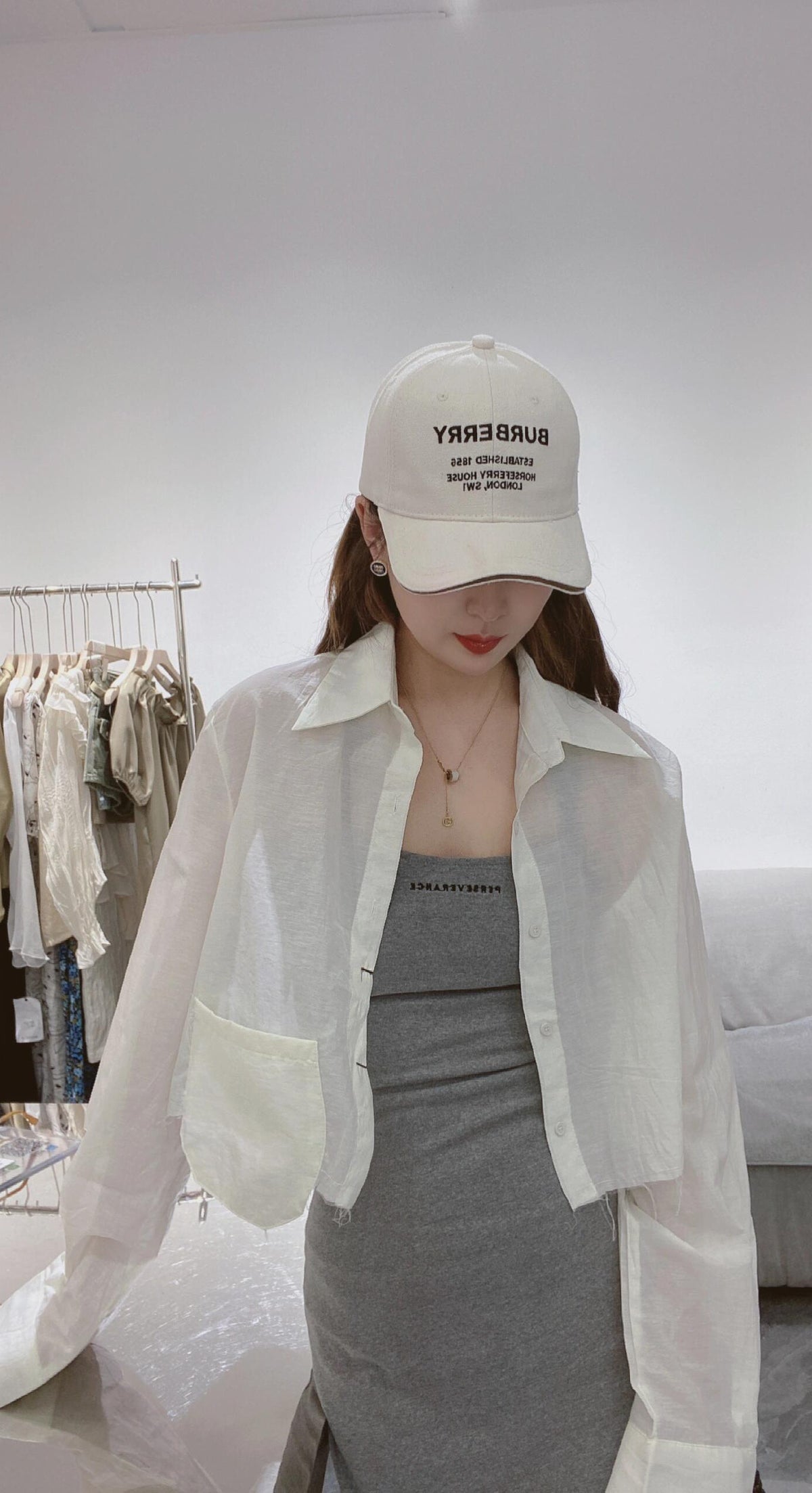 Burberry Embroidered Baseball Cap - 1011630055 - Photo 4