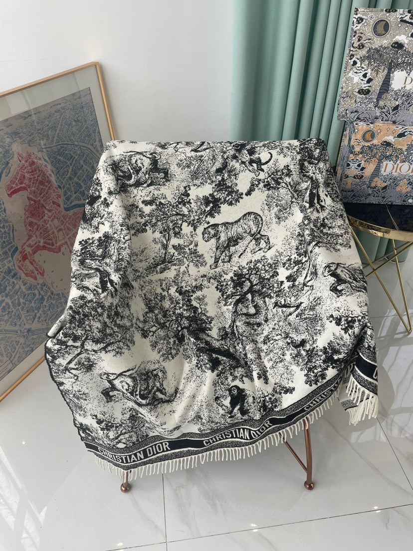 Dior Printed Scarf - 944616542 - Photo 4