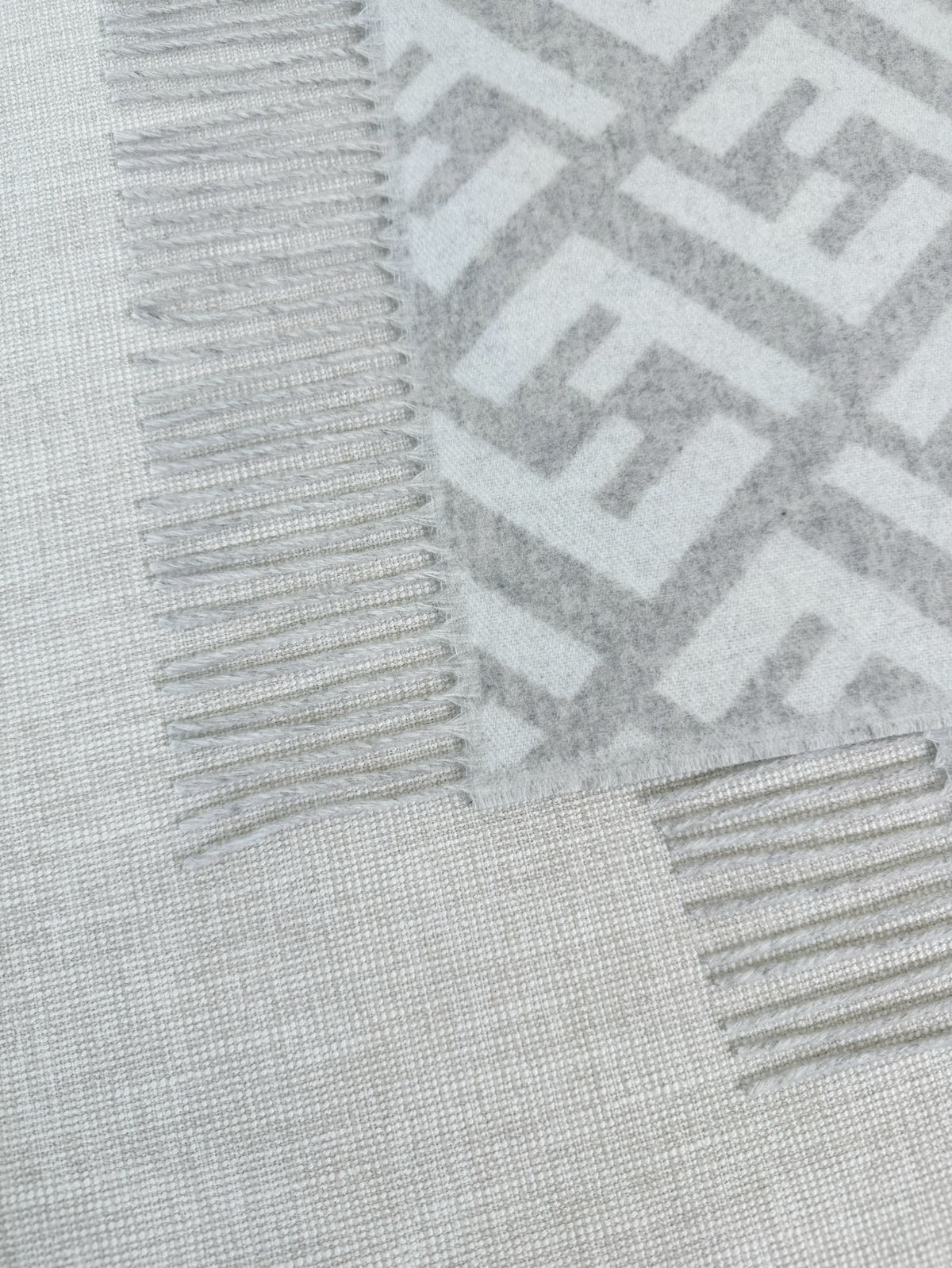 Fendi Jacquard Logo Detail Scarf - 973645480 - Photo 4