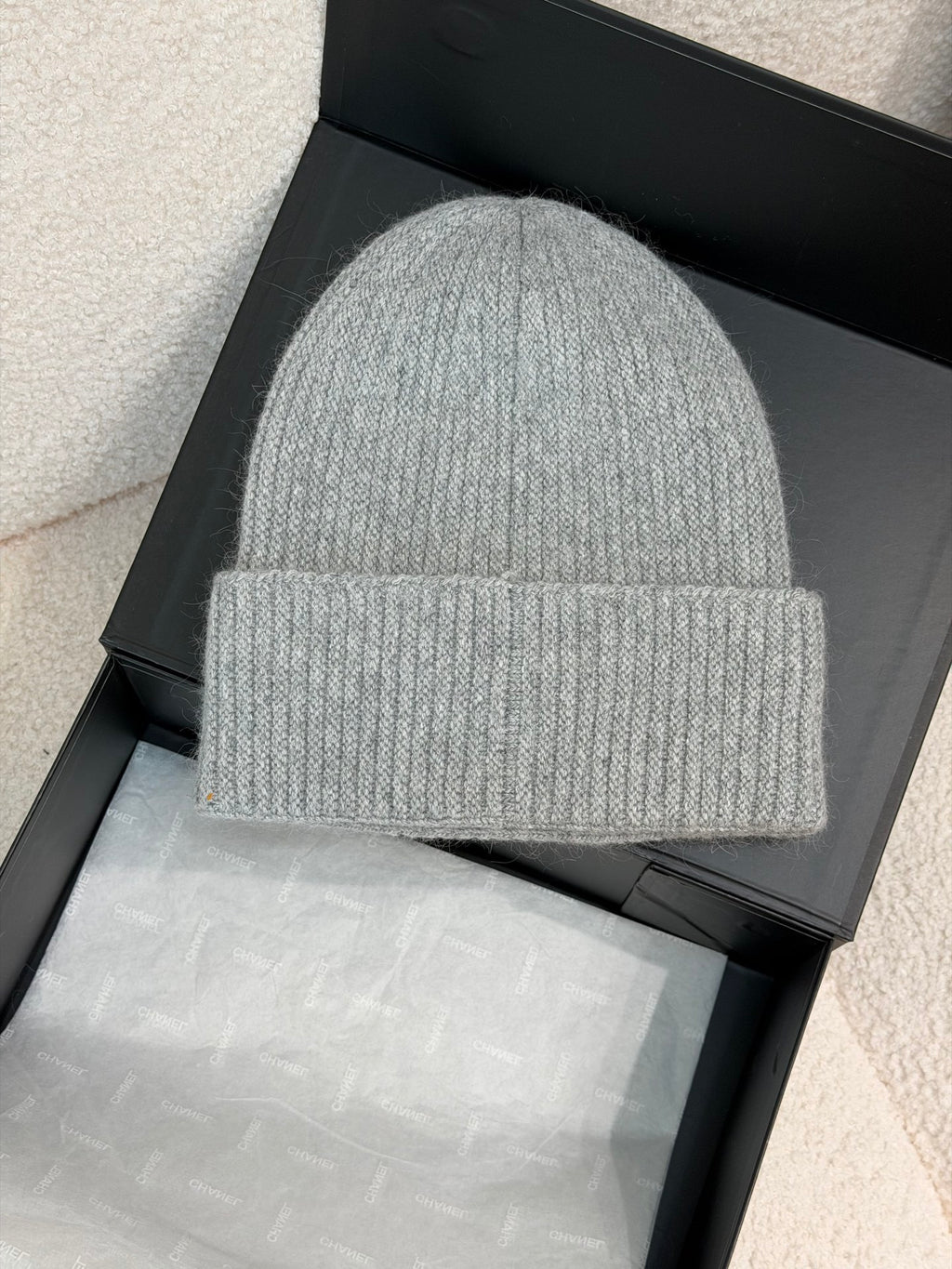 Chanel Knit Beanie - 1245543625 - Photo 4