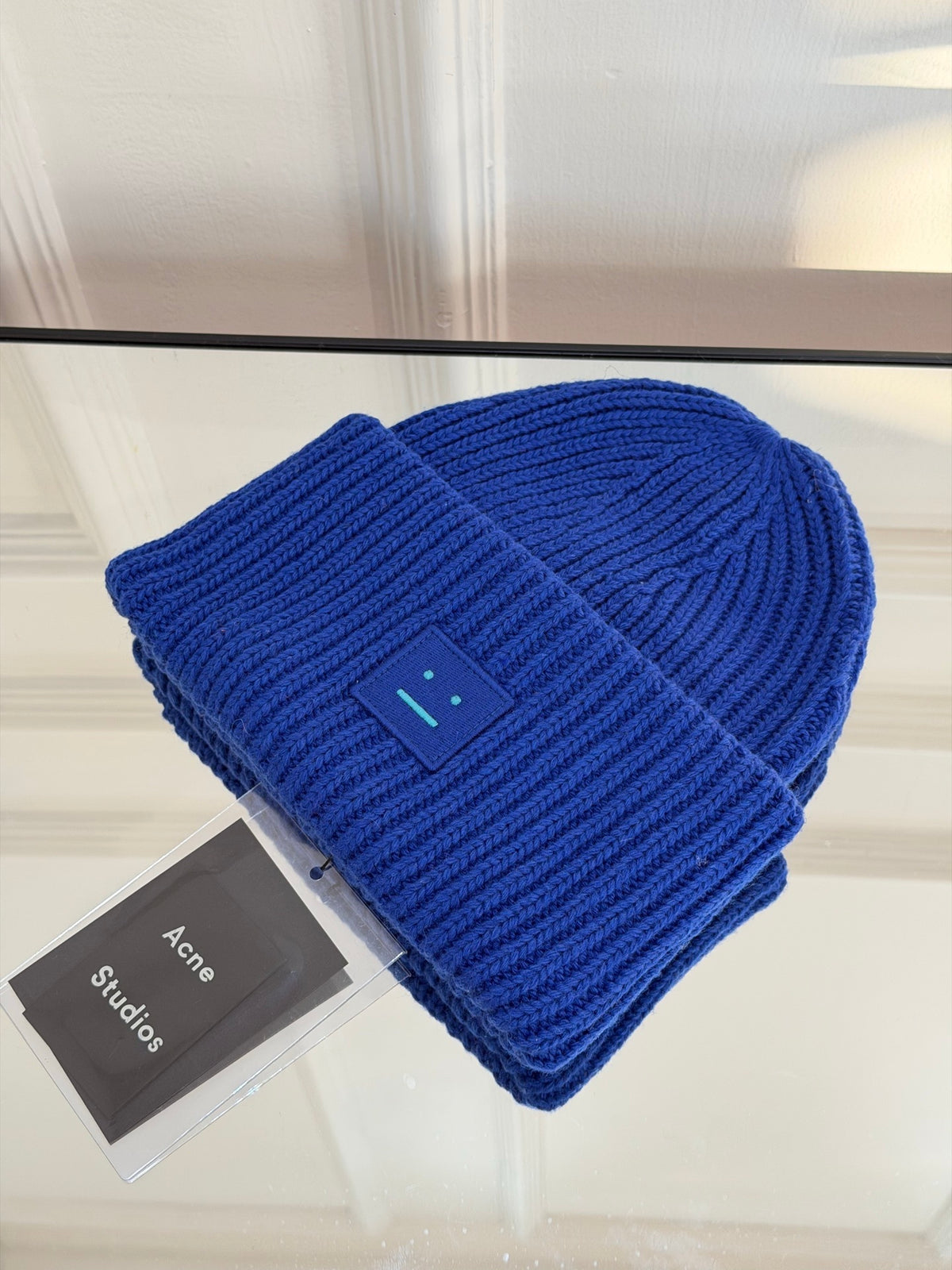 Acne Studios Colorblock Knit Beanie - 1243996911 - Photo 4