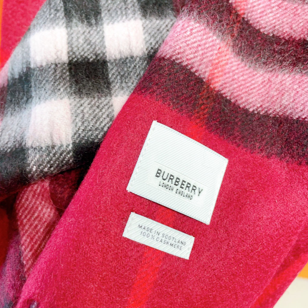 Burberry Check Pattern Scarf - 975223125 - Photo 4