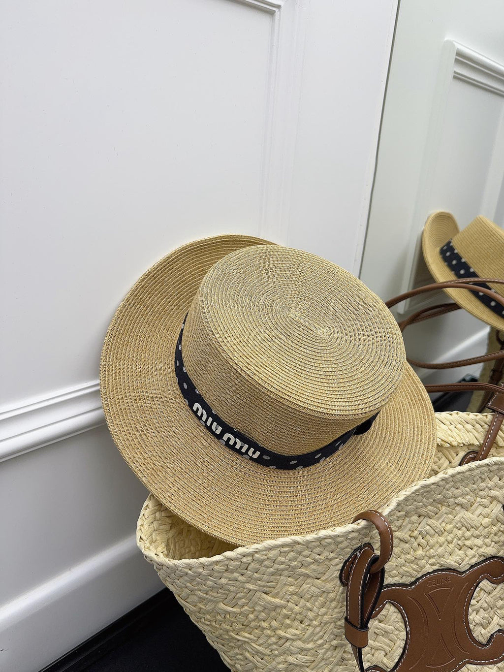 Miu Miu Sun Hat - 1014697371 - Photo 4