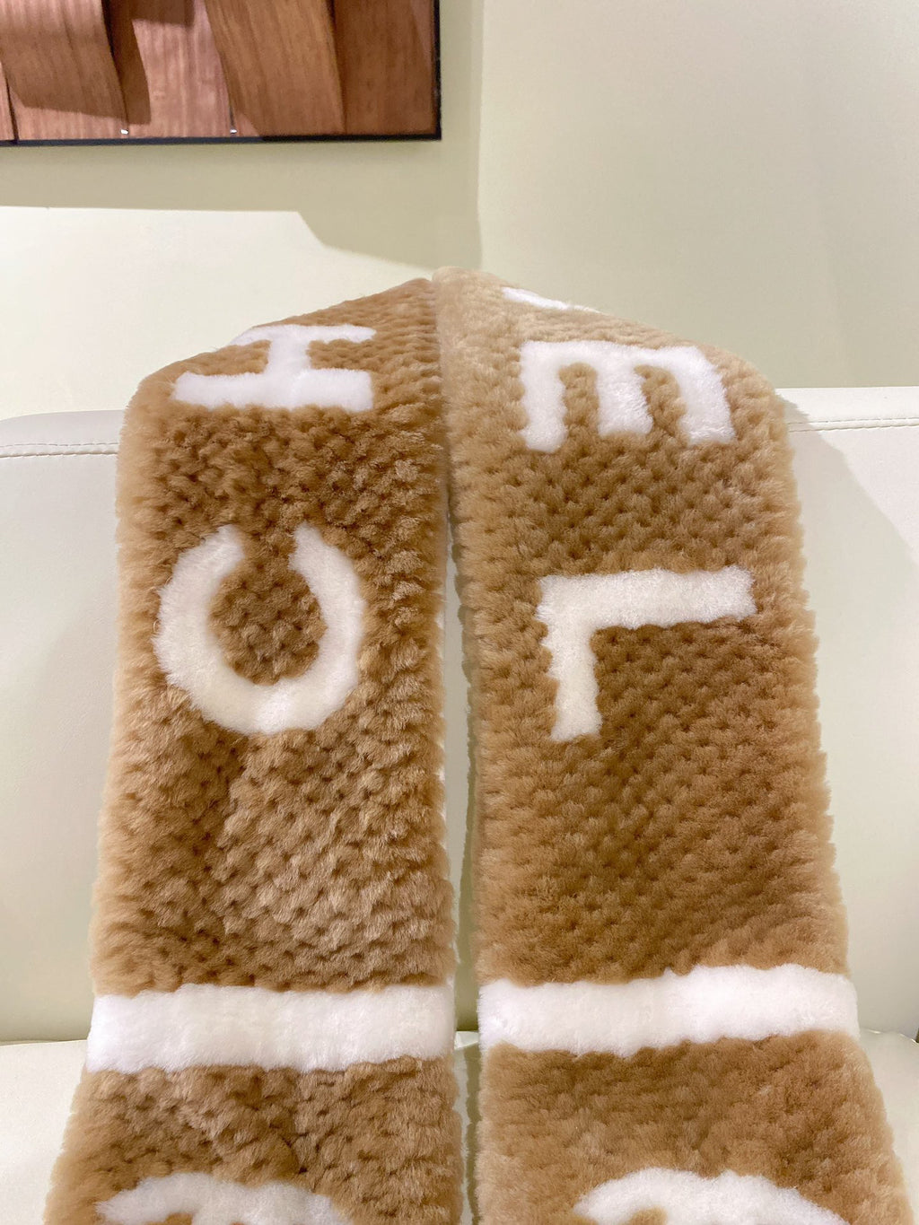 Chanel Logo Detail Scarf - 962272359 - Photo 4