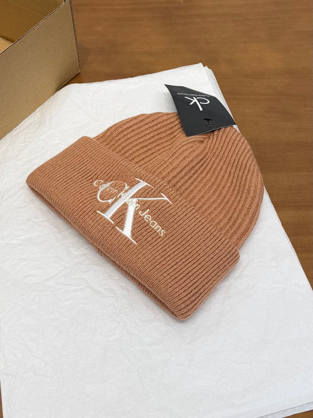 Calvin Klein Embroidered Logo Detail Beanie - 1245544220 - Photo 4