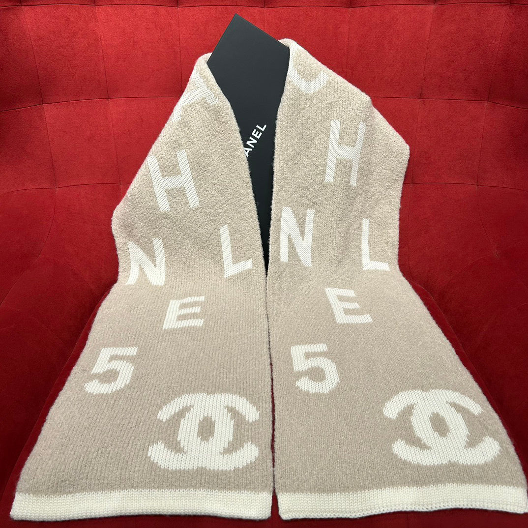 Chanel Jacquard Scarf - 984597935 - Photo 4