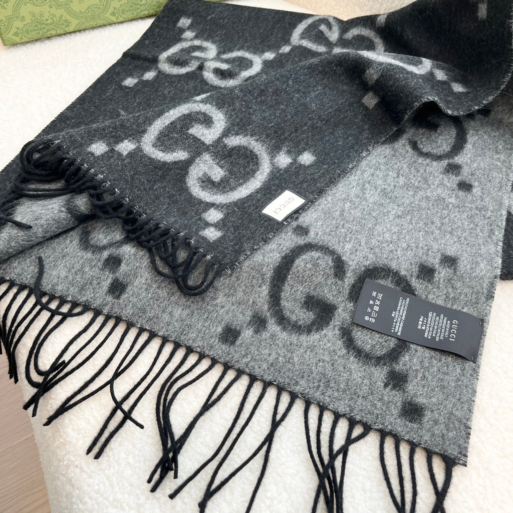 Gucci Jacquard Scarf - 973281671 - Photo 4