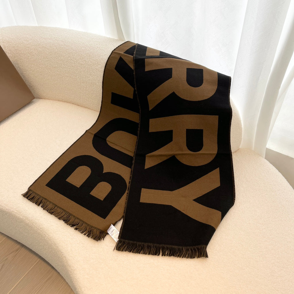 Burberry Logo Detail Scarf - 975220361 - Photo 4
