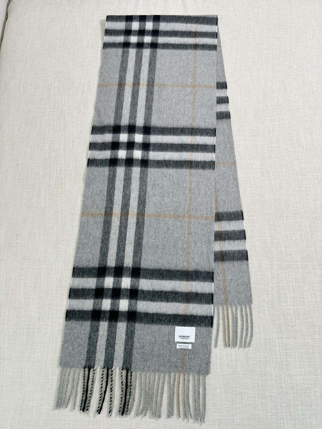 Burberry Check Pattern Scarf - 973281879 - Photo 4