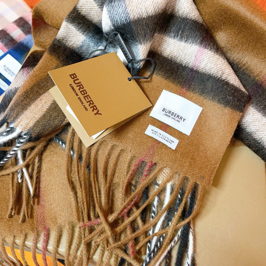 Burberry Check Pattern Scarf - 975221876 - Photo 4