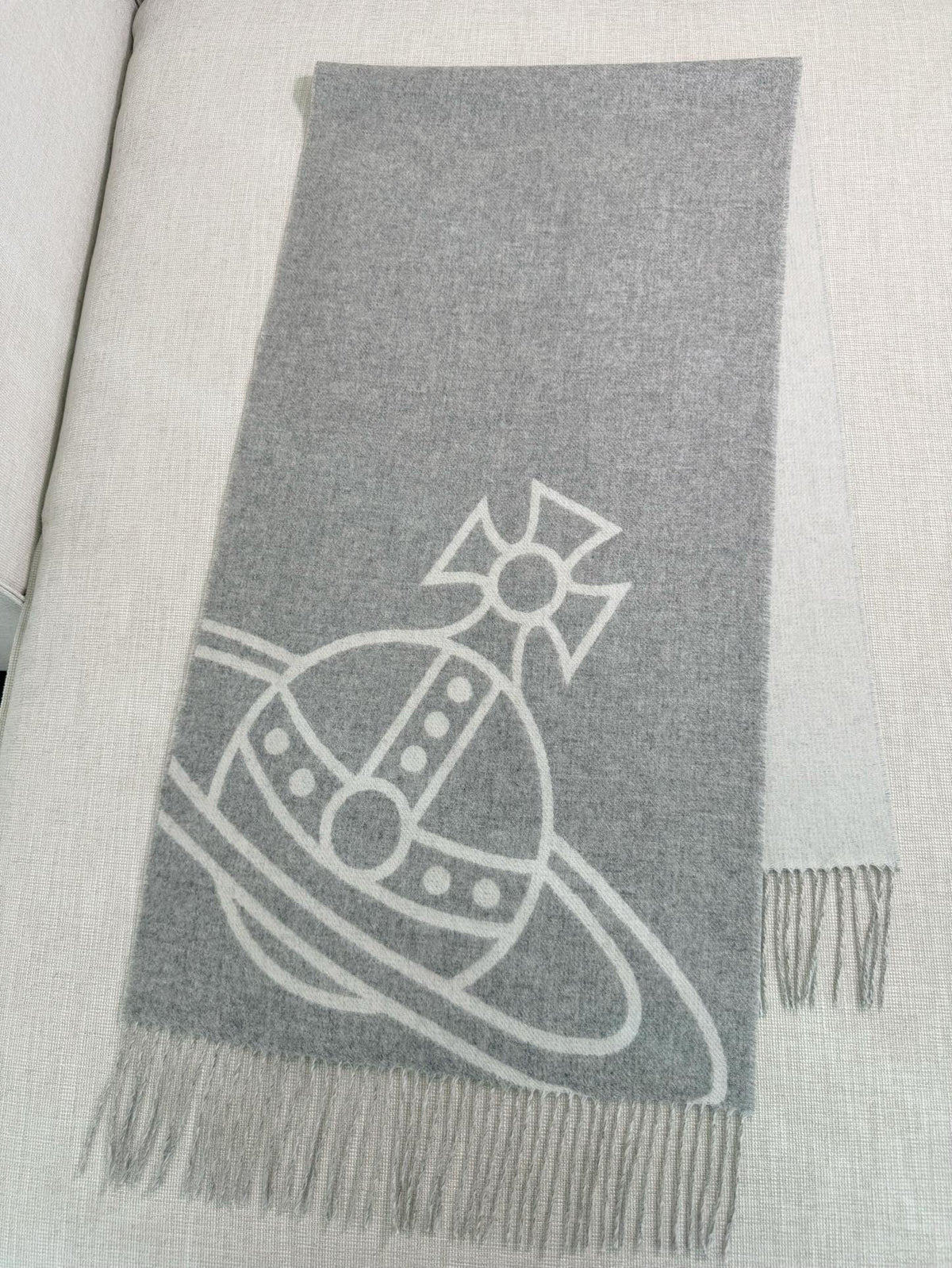 Vivienne Westwood Jacquard Logo Detail Scarf - 973646155 - Photo 4