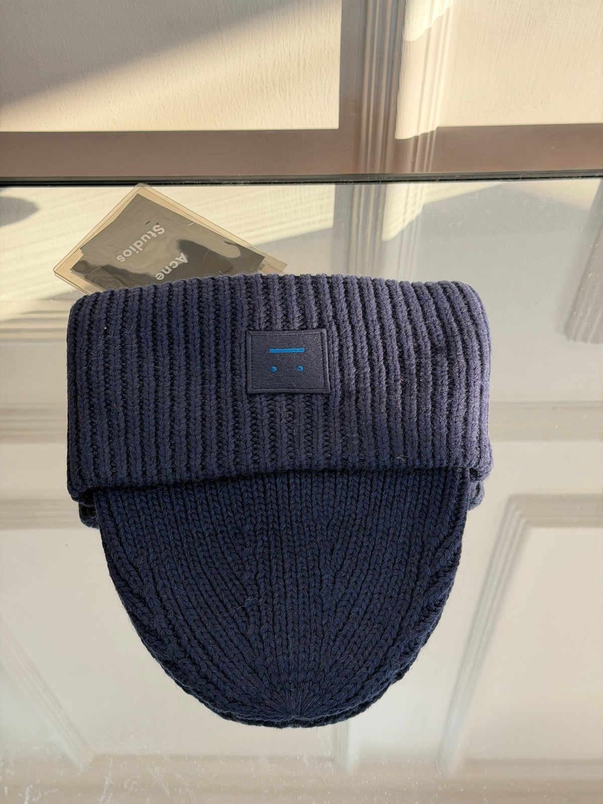 Acne Studios Embroidered Colorblock Beanie - 1243996902 - Photo 4