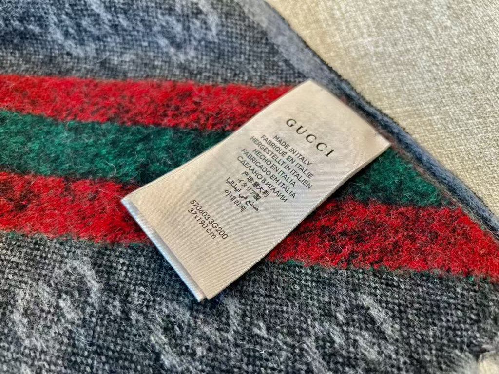 Gucci Jacquard Scarf - 968682872 - Photo 4