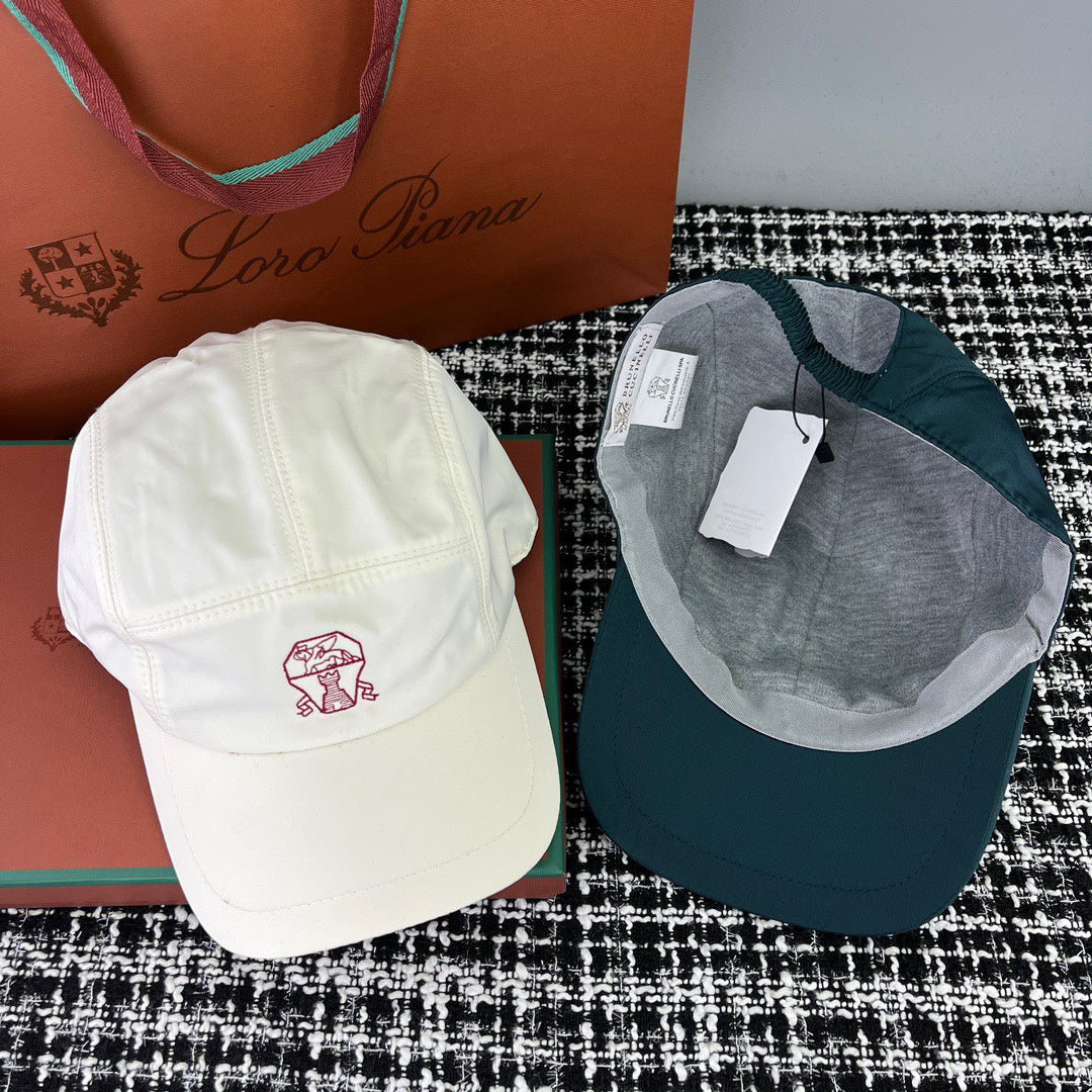 Loro Piana Embroidered Logo Detail Baseball Cap - 1005769149 - Photo 4