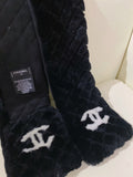 Chanel Gradient Logo Detail Scarf - 962272374 - Photo 4
