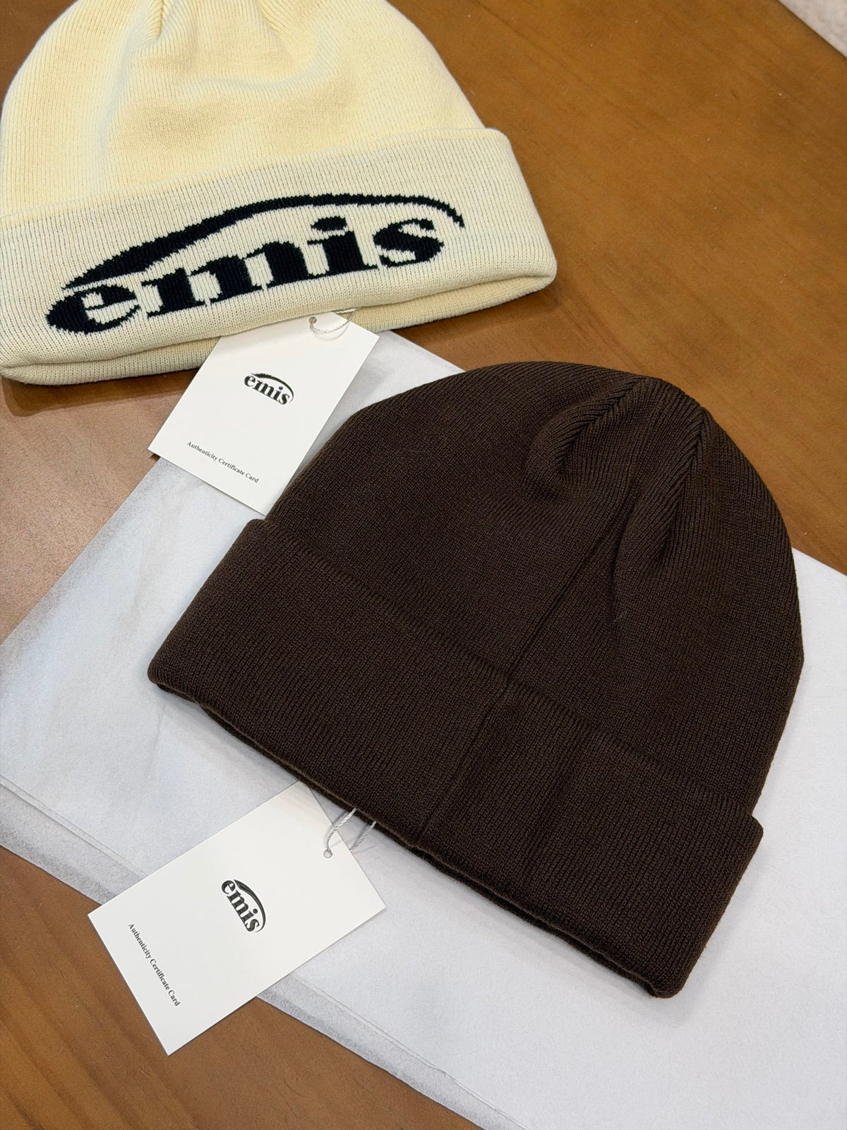 EMIS Jacquard Logo Detail Beanie - 1245543778 - Photo 4