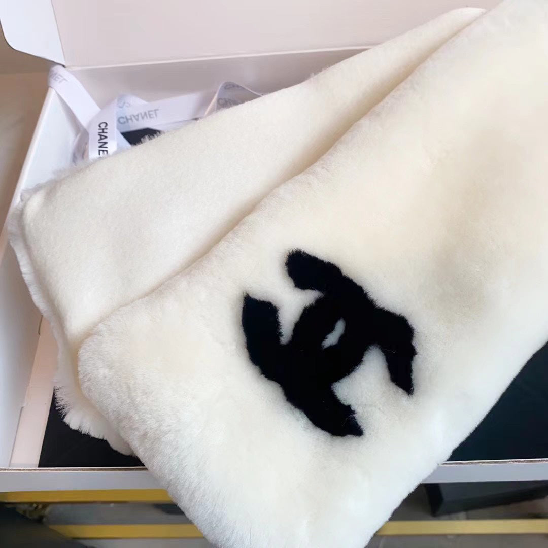 Chanel Logo Detail Scarf - 962272284 - Photo 4