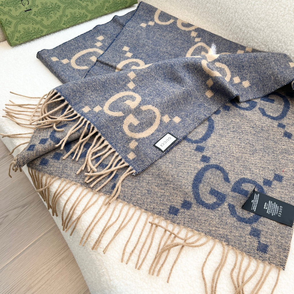 Gucci Jacquard Scarf - 973281738 - Photo 4