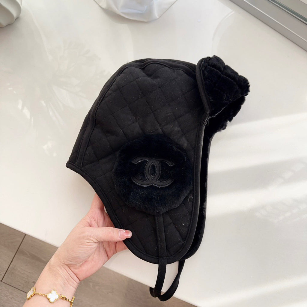 Chanel Earflap Hat - 984596427 - Photo 4