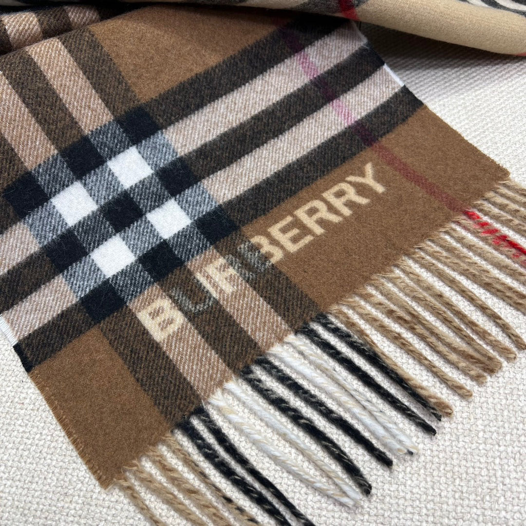 Burberry Check Pattern Scarf - 983835259 - Photo 4