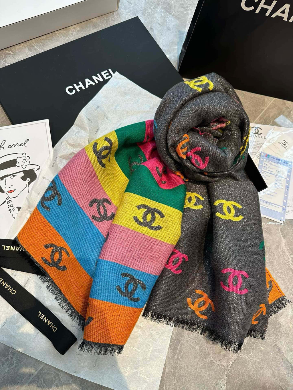 Chanel Scarf - 938419139 - Photo 4