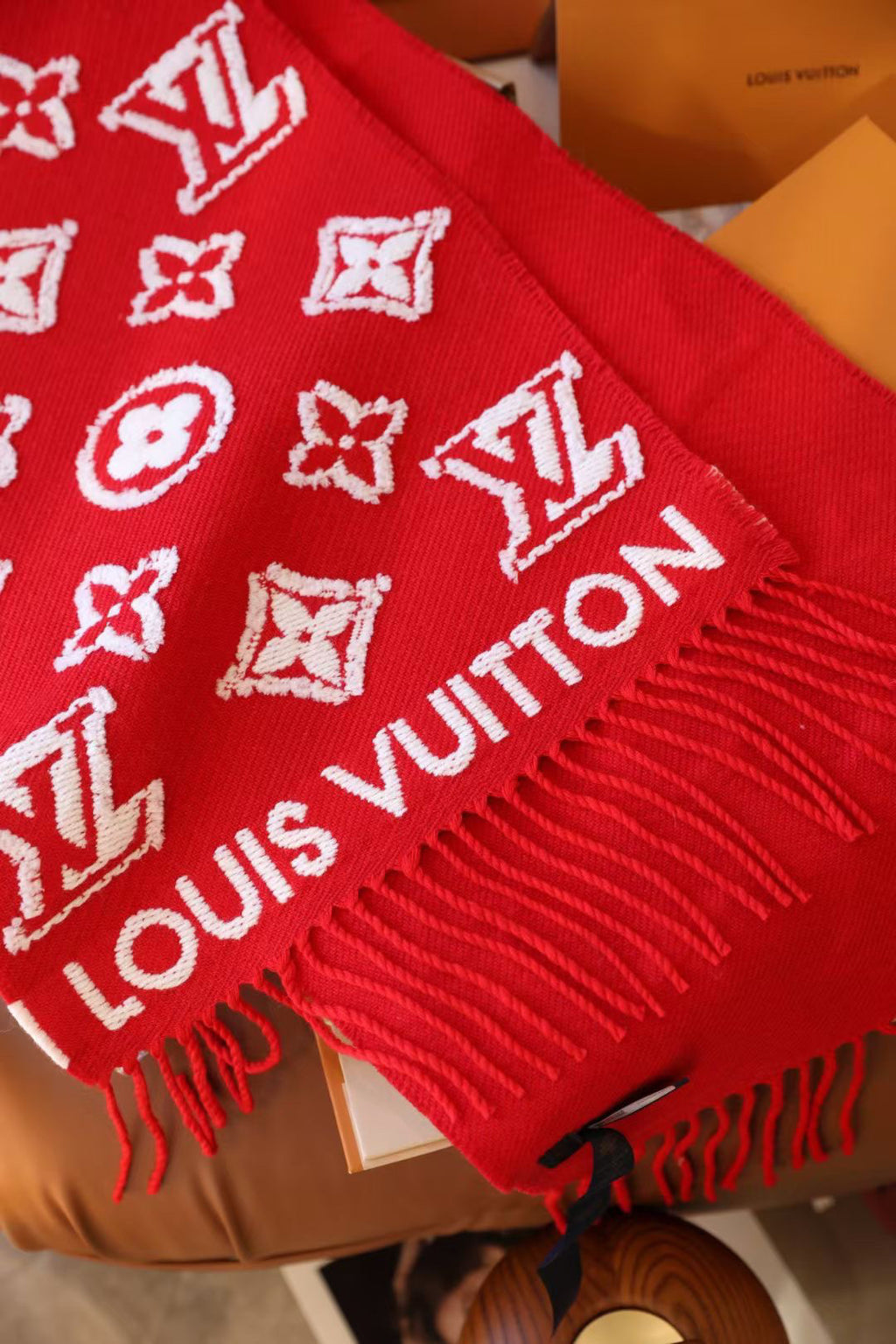 Louis Vuitton Colorblock Scarf - 973281505 - Photo 4