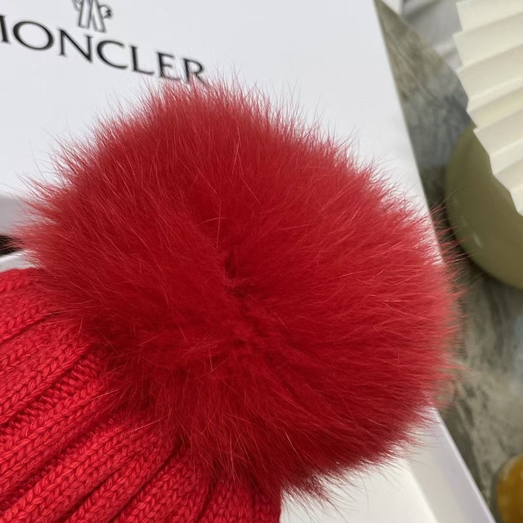 Moncler Knit Pom-Pom Beanie - 1107213991 - Photo 4