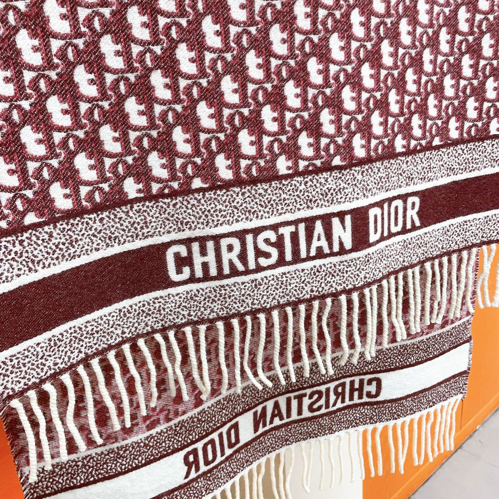 Dior Logo Detail Scarf - 974834882 - Photo 4