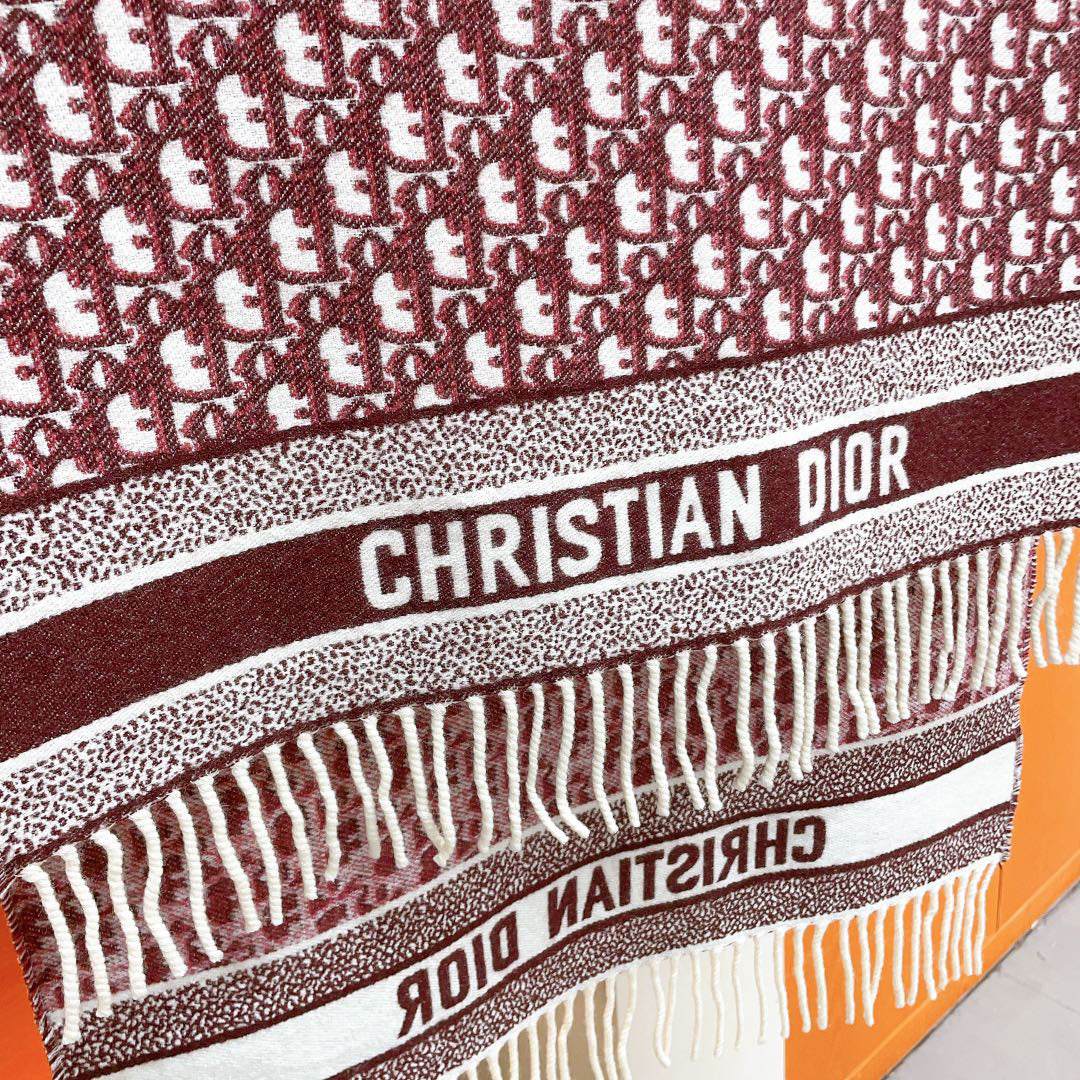 Dior Logo Detail Scarf - 974834882 - Photo 4