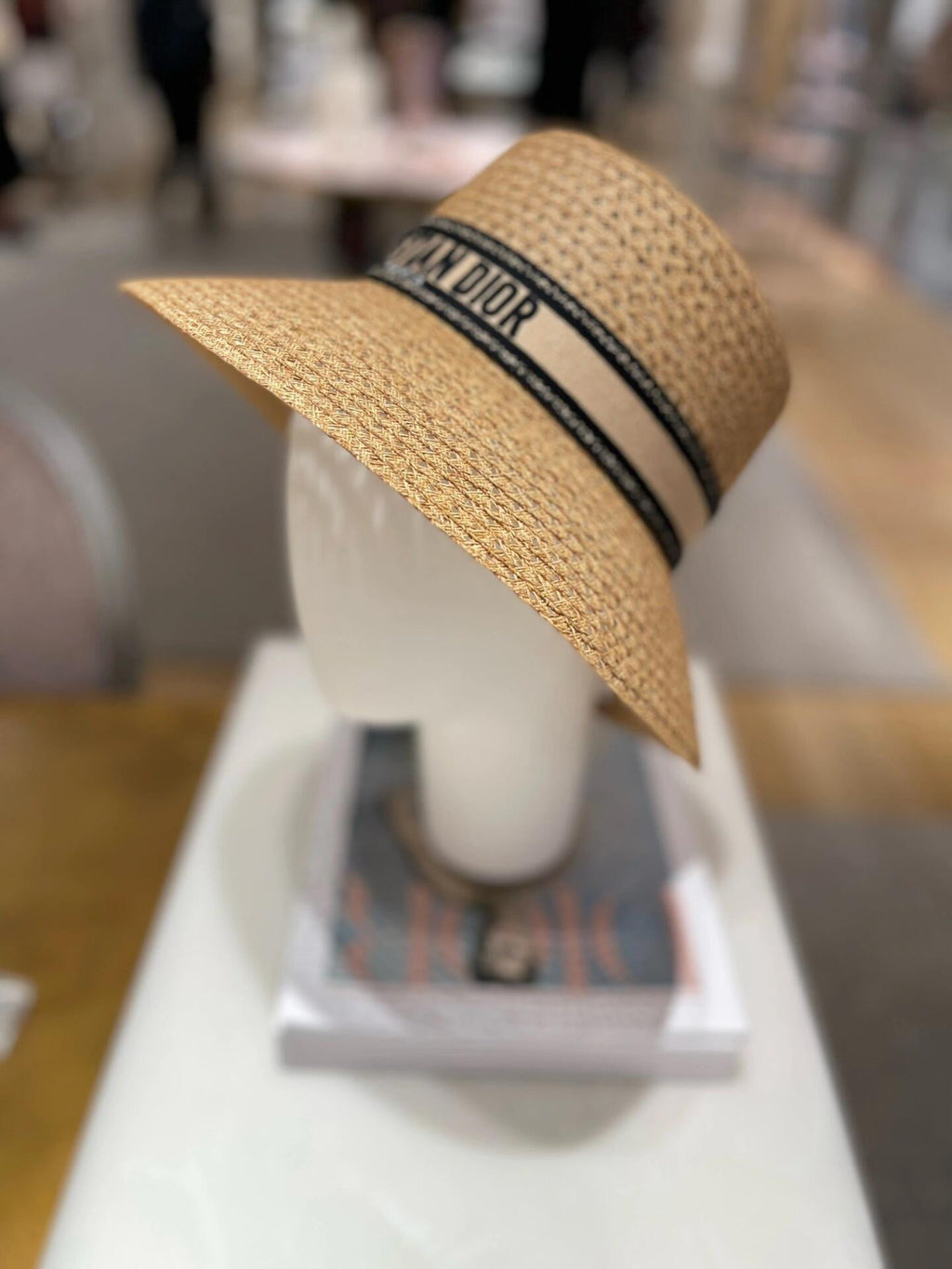 Dior Embroidered Logo Detail Sun Hat - 1009272011 - Photo 4