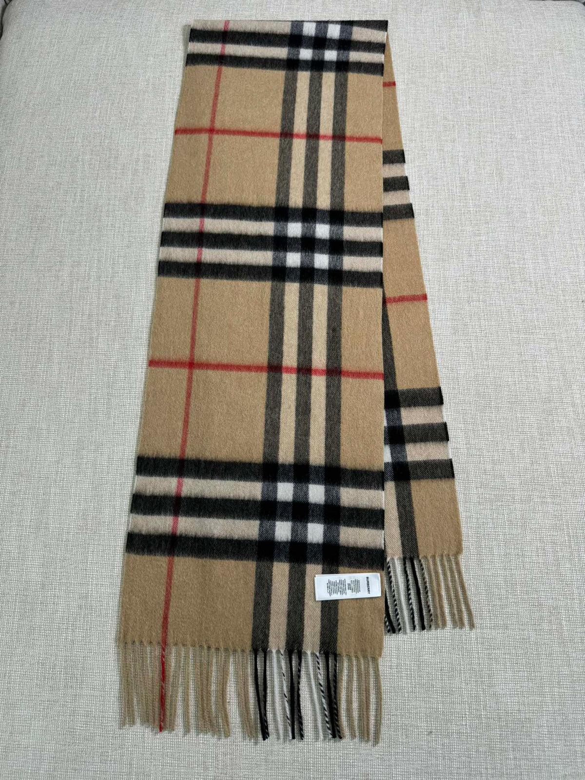 Burberry Check Pattern Scarf - 973282107 - Photo 4
