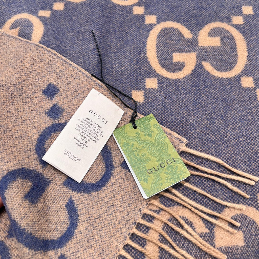 Gucci Jacquard Scarf - 984596760 - Photo 4