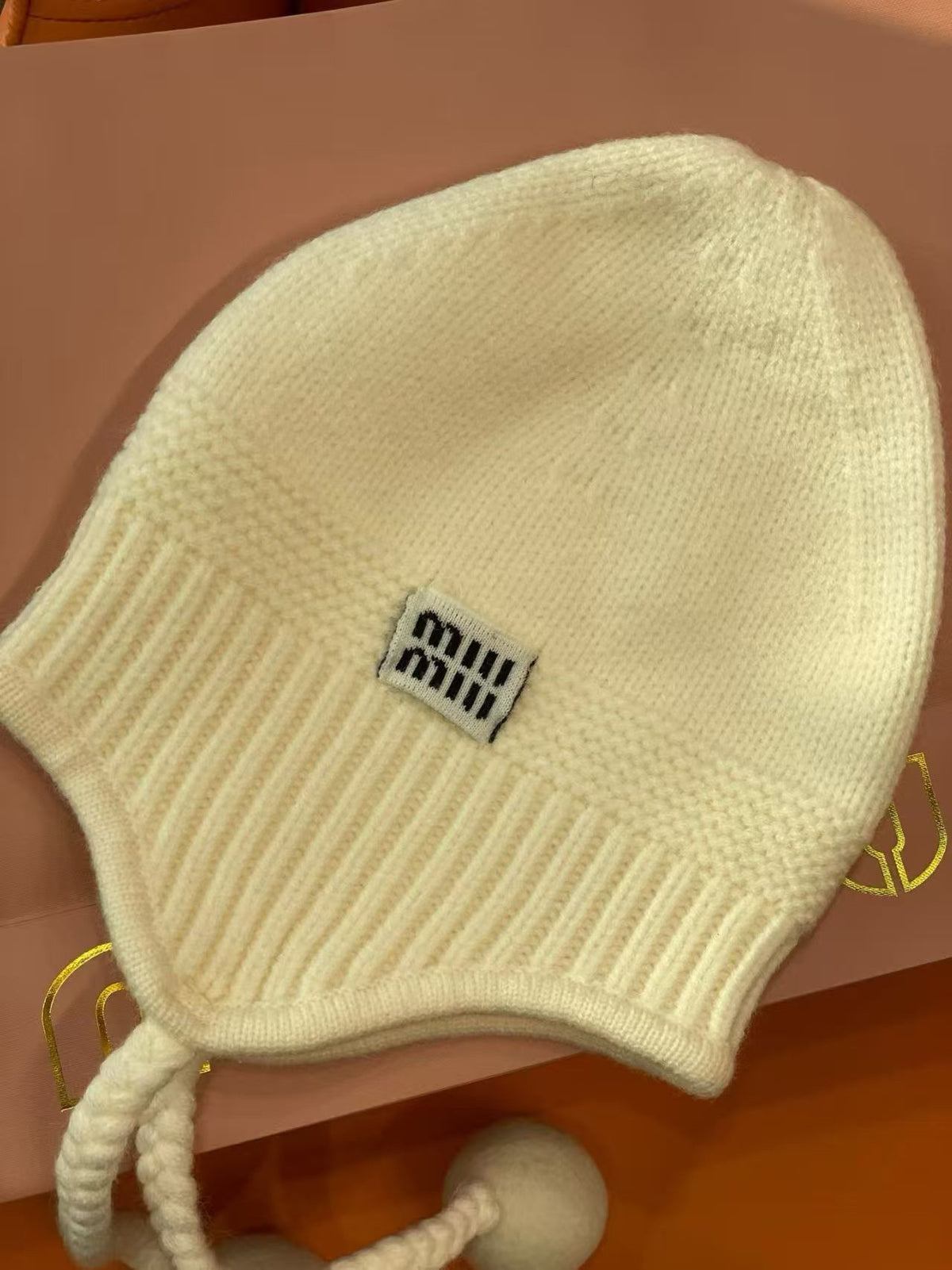Miu Miu Knit Earflap Hat - 1149273065 - Photo 5