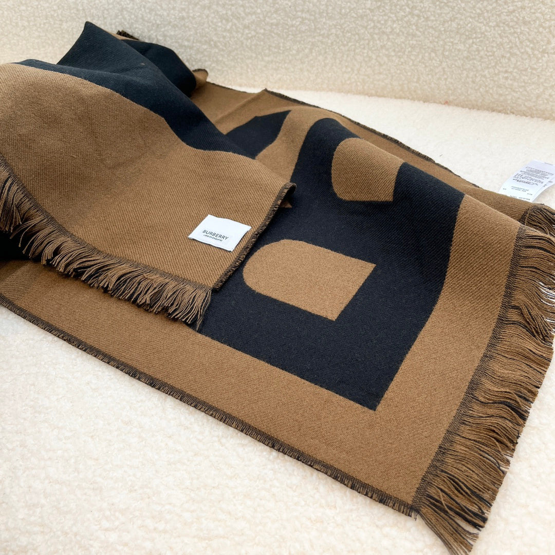 Burberry Logo Detail Scarf - 975220361 - Photo 5