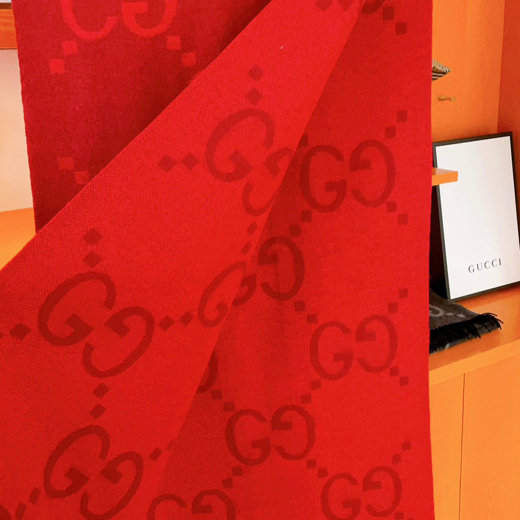 Gucci Jacquard Scarf - 975221270 - Photo 5