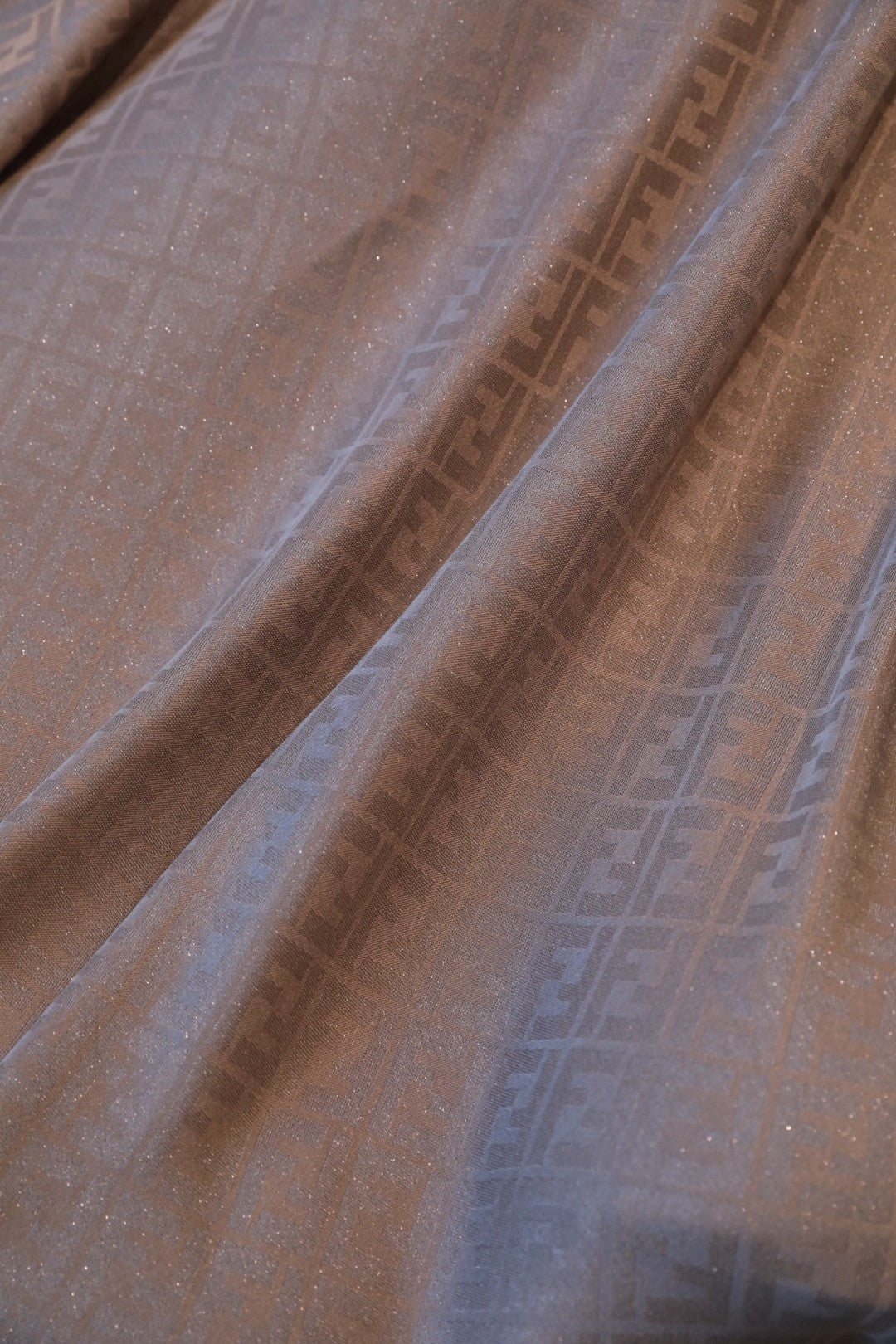 Fendi Jacquard Logo Detail Square Scarf - 1245375014 - Photo 5
