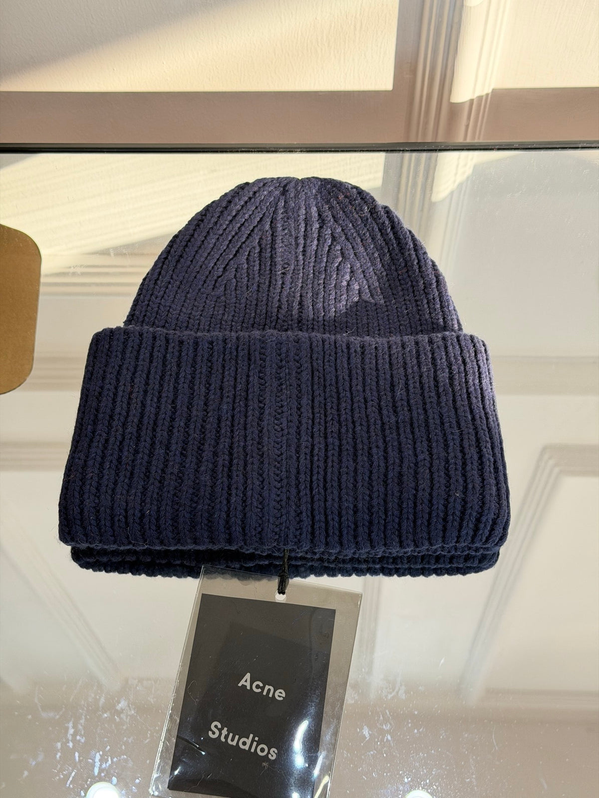 Acne Studios Embroidered Colorblock Beanie - 1243996902 - Photo 5