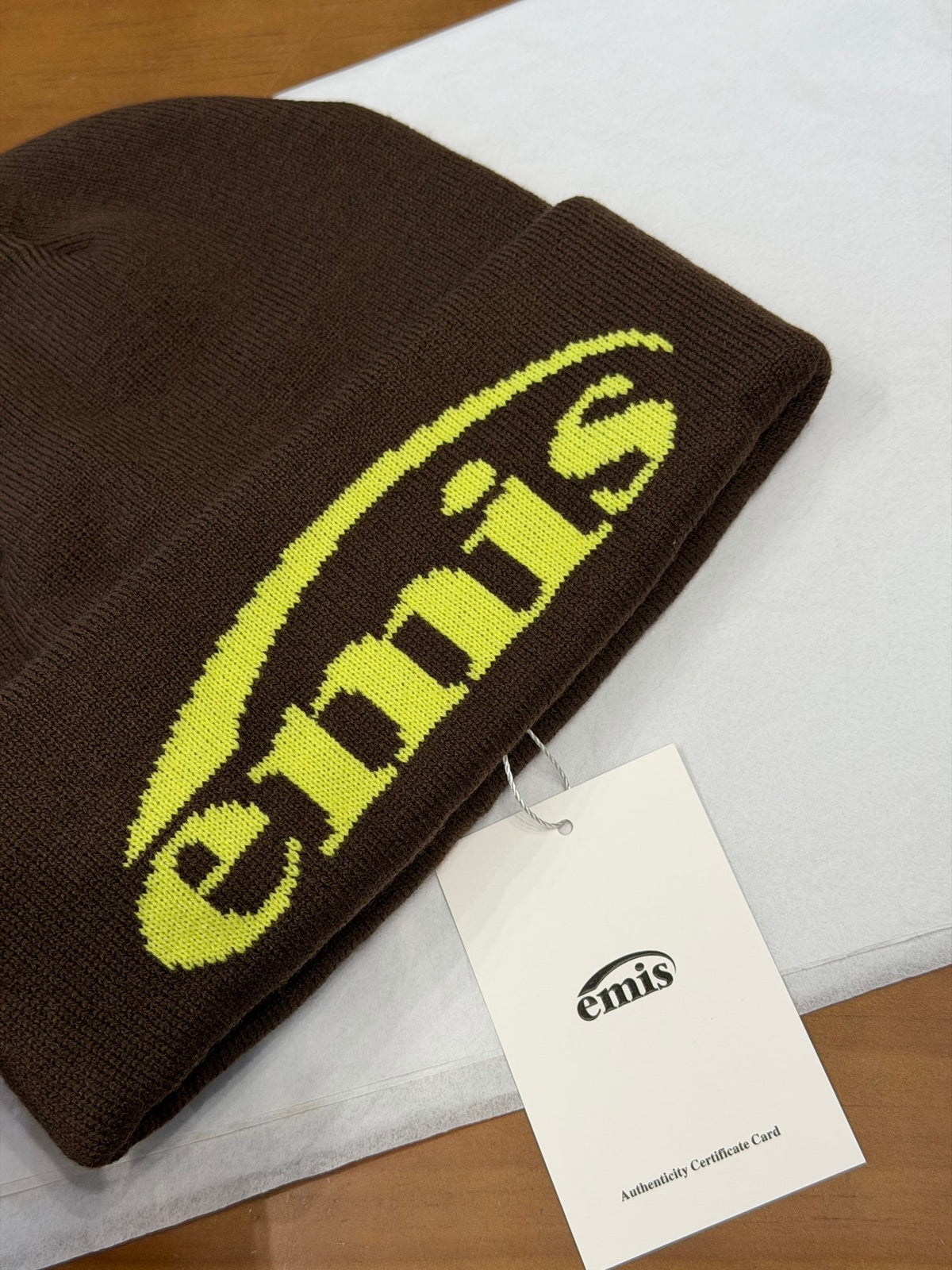 EMIS Jacquard Logo Detail Beanie - 1245543778 - Photo 5