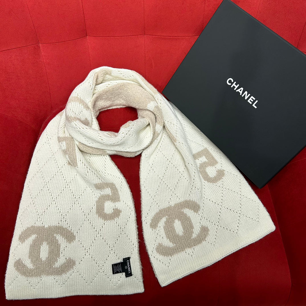 Chanel Jacquard Scarf - 984597935 - Photo 5